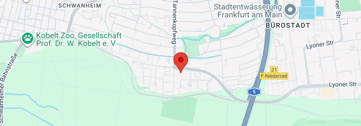 Google Maps Karte von dem Standort der Einrichtung