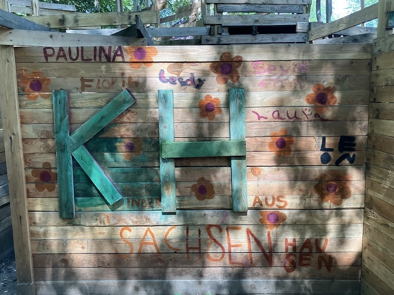 Kinderhaus Sachsenhausen auf dem Abenteuerspielplatz Riederwald
