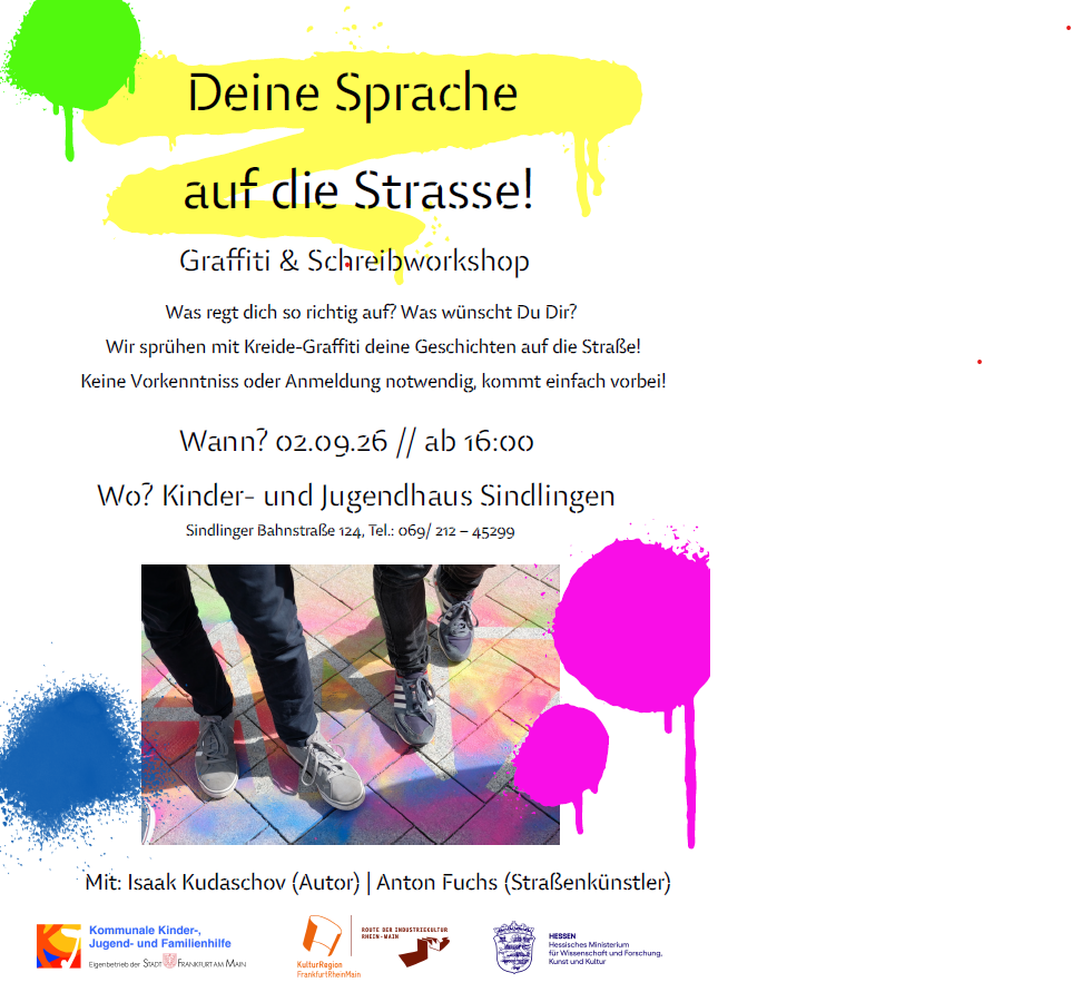 Graffitti und Schreibwerkstatt