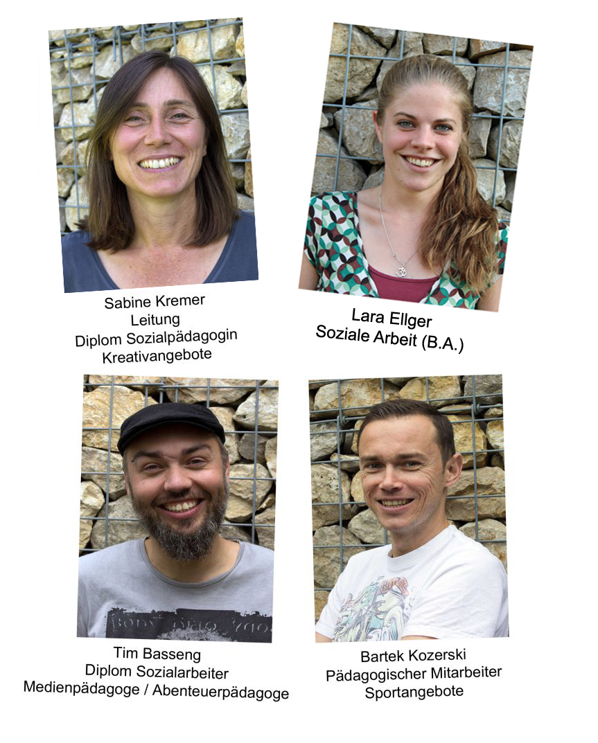 Team des Kinder- und Jugendhaus Kalbach