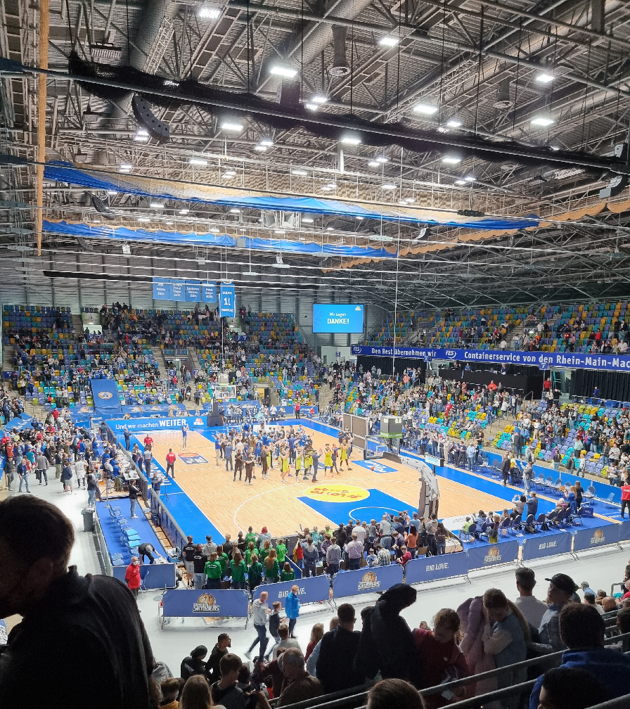 Basketballspiel der Frankfurter Skyliners ©KKJFH