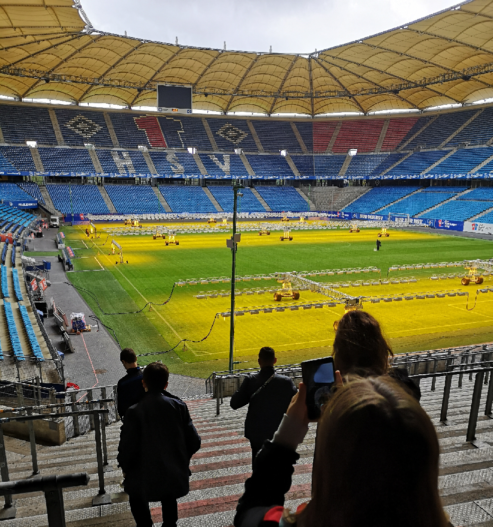 Stadionführungen beim HSV ©KKJFH